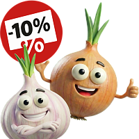 Поступление лука и чеснока